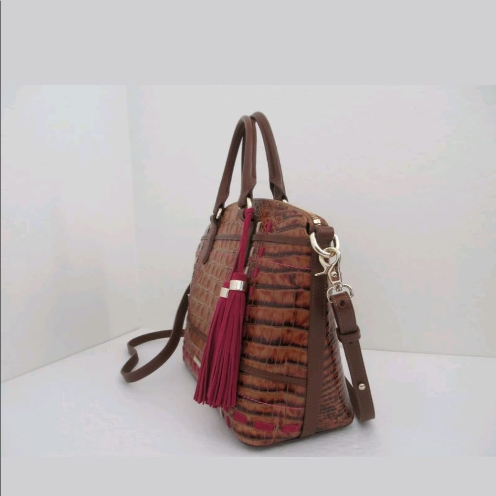 Sold NTW AUTHENTIC Brahmin Hayes Embossed Leather - Picture 7 of 8
